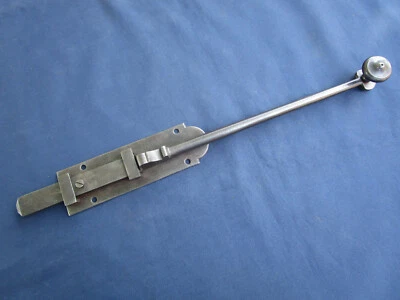 Targette fer longueur 40,5 cm porte double placard ancienne - Photo 1/3