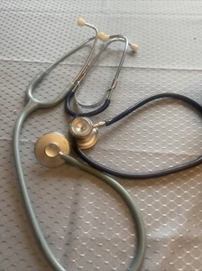 3M Littmann Lightweight II SE Stethoscope Teal Caribbean Blue & Navy 28” (2) - Picture 1 of 7