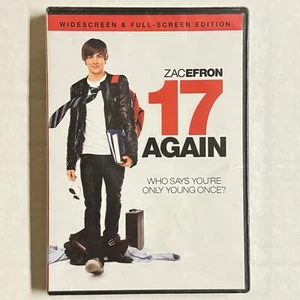 17 Again (DVD, 2009) Disney Comedy Family Film Movie Sealed Zach Efron New - Picture 1 of 2