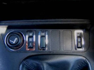 D Chrom Rahmen für Schalter - Schalterleiste - Zigarettenanzünder / BMW E36 3er - Picture 1 of 3
