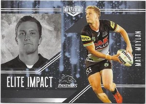 2017 NRL Elite Impact (EI 43 / 64) Matt MOYLAN Panthers - Picture 1 of 1