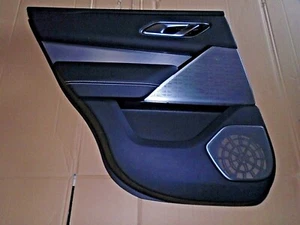 Range Rover Velar L560 Türkarte hinten links Beifahrertür Ebenholz schwarz silber  - Bild 1 von 12