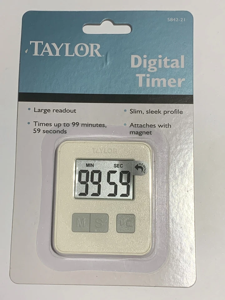 Taylor Precision 5842-21 Mini Digital Timer