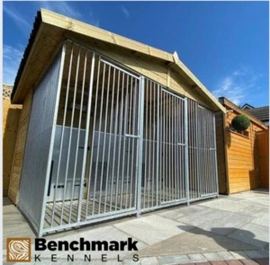 Triple Dog Kennel 10 x 8 ft/ Cattery - Picture 1 of 5