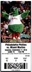 Marlins vs. Philadelphia Phillies September 17, 2016 - Ticket Stub - Phanatic