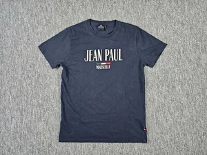 Jean Paul T-Shirt Men Size M Marseille Graphic Print Short Sleeve Vetements Blue - Picture 1 of 9