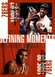 1997-98 Upper Deck #350 Allen Iverson Jerry Stackhouse Charles Barkley Clarence - Picture 1 of 2