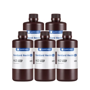 5KG ANYCUBIC HD Gris Standard Resin V2 UV Resina HD Gray per LCD Impresora 3D - Zdjęcie 1 z 9