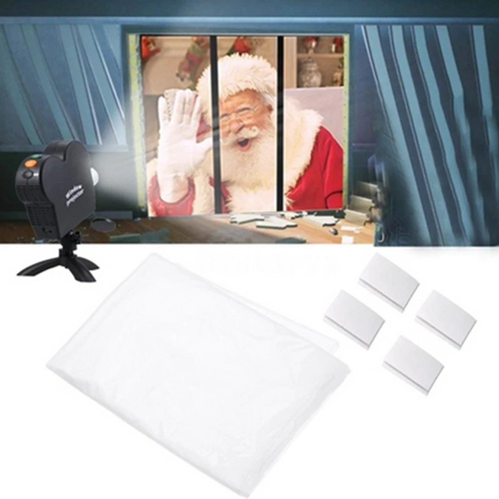 White Sheet For Projector Window Projection Film,4ft X 6ft Halloween ...