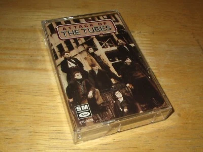 Attack Of The Tubes by The Tubes (Cassette, Album, 1987, Capitol) Clear Shell - Imagem 1 de 4