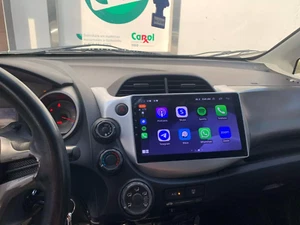 10,1'' DAB+ Carplay Android 13 Autoradio GPS NAV FM für Honda Jazz Fit 2007-2013 - Bild 1 von 16