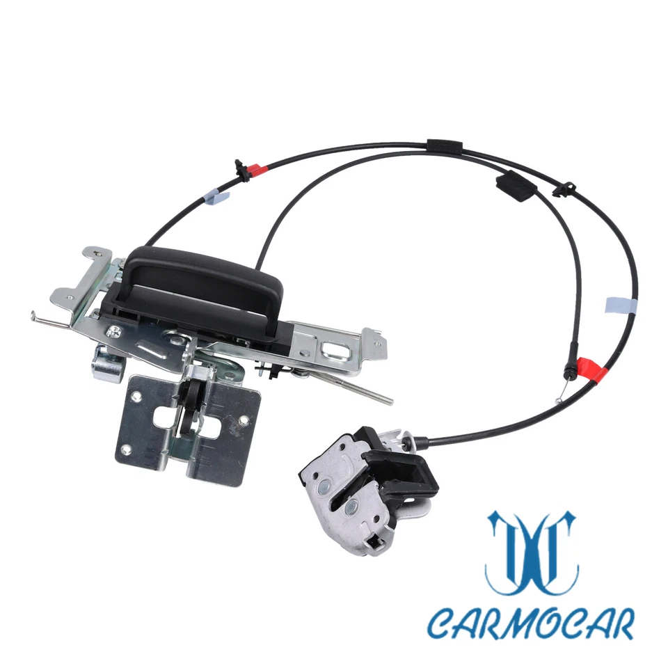 Right Sliding Door Latch Assembly Fit For 1992-2019 Ford E150 E250 E350 W/ cable Foto 1 de 4