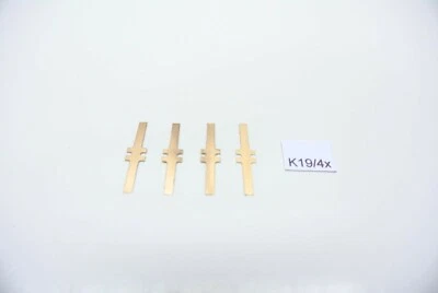 K19/4x, Kontakte Radschleifer KaModel für Lok. TT BTTB BR 86, 455 ČSD, 4St