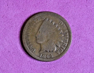 1864- Indian Head Cent Penny #P17771 - Picture 1 of 2