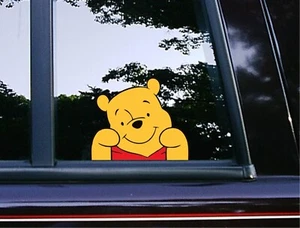 Winnie The Pooh Peeker Peeking Ventana Vinilo Coche Calcomanías Disney Pegatinas Winnie - Imagen 1 de 4