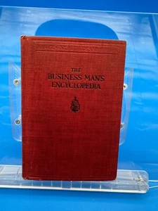 1915 Geschäftsmann Enzyklopädie antikes Buch Band 1 Shaw & Co - Bild 1 von 5