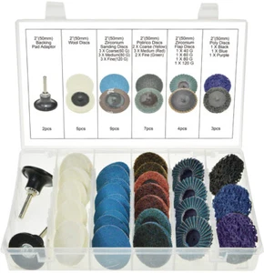 SF 30500 - Assortimento di 30 pezzi pacchetto accessori Quick-Lock, set di dischi aletta per rettifica - Foto 1 di 1