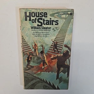 Vintage House Of Stairs Horror Paperback  William Sleator 1st Printing Avon 1975 - Foto 1 di 7