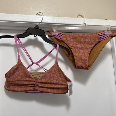 Patagonia Seaglass Bay Bikini Top & Bottom Size L & XL - Image 1 of 4