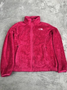The North Face Osito Fleece Full Zip Jacket Girls Size Large Pink - Picture 1 of 10