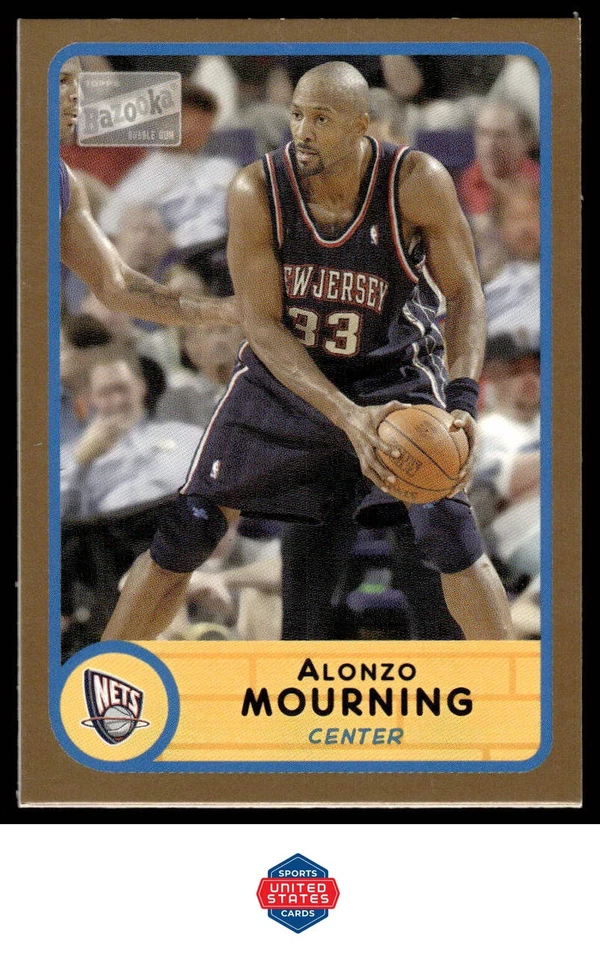 2003-04 Bazooka #164 Alonzo Mourning Gold - Image 1 of 2