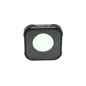 15X Macro Close Up Camera Lens for gopro hero 9 black Optical Glass Lens Vlog m - Picture 1 of 10