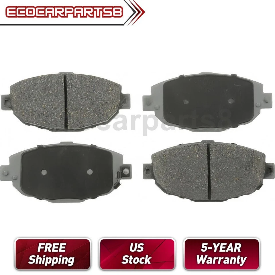 Front Semi-Metallic Brake Pad Kit for Lexus SC300 3.0L 1999 2000 - Image 1 of 1