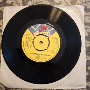 ELECTRIC LIGHT ORCHESTRA " SWEET TALKIN' WOMAN" 45 RPM VINYL SINGLE 1978 VG+ - Picture 1 of 2
