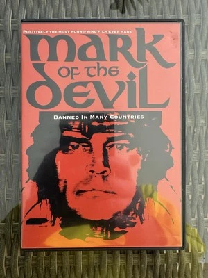 MARK OF THE DEVIL (1970) (DVD, 2006) BRAND NEW INCLUDES BARF BAG EXTREMELY RARE - image 1 of 4