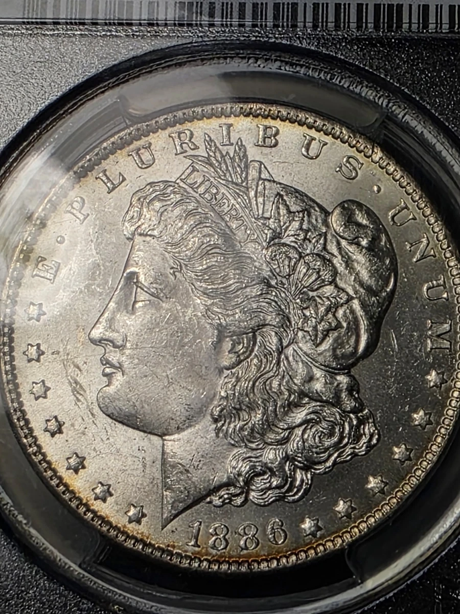 MS 62 Graded 1886 Year Morgan US Dollars (1878-1921) for sale | eBay