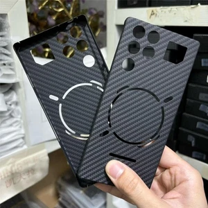 Echt Echt Echt Kohlefaser Aramid Slim Case für RedMagic 11 Pro Matt Armor Cover - Bild 1 von 7