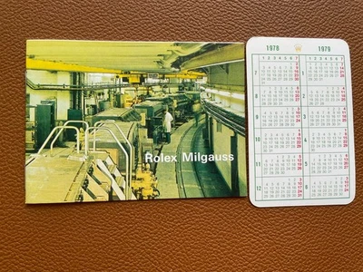 ROLEX - VOLANTINO - Libretto - Folder - Milgauss 1978 con calendario - Immagine 1 di 4