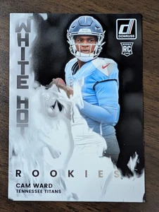 Donruss Cam Ward 2025 White Hot Rookies - Foto 1 di 2