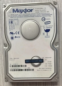 Hard Disk Maxtor 200GB PATA 3.5" 6L200P0 usato, in ottime condizioni - Imagen 1 de 2