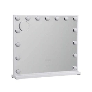 Embellir Makeup Mirror 60x52cm Hollywood Vanity with LED Light Tabletop White - Picture 1 of 7