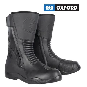 Oxford Hunter Twin Zip Mens Boots Black UK CE Approved for Motorcycle Motorbike - Picture 1 of 18