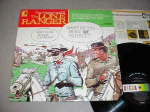 ADVENTURES OF LONE RANGER LP Original Radio Broadcast - Decca DL-75125 - Bild 1 von 1