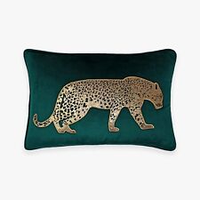 Luxurious Velvet Decorative Lumbar Throw Pillow Cushion Cover | Emarald Green