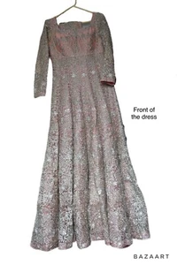 Pakistani Bridal Lengha Dress Asian Indian Outfit - Picture 1 of 10