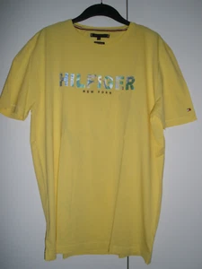 Tommy Hilfiger T-shirt Herren, gelb, Größe XXL Herren Shirt Baumwolle - Bild 1 von 2