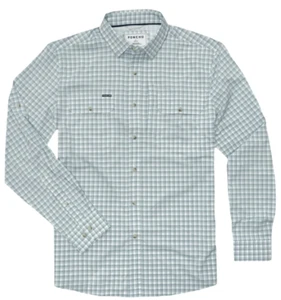*NUOVO CON ETICHETTE* Poncho Camicia Originale Uomo XL Manica Lunga Tasca Magnetica Pesca Outdoor - Foto 1 di 9