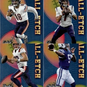 Fútbol americano cromado Topps 2024 grabado 1-25 tú eliges completa tu conjunto - Imagen 1 de 12