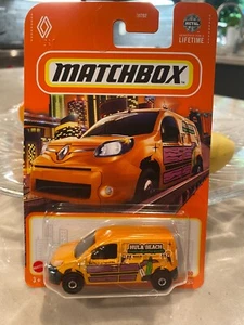 2024 Matchbox #92 Renault Kangoo Express ORANGE METALLIC | HULA BEACH - Picture 1 of 1