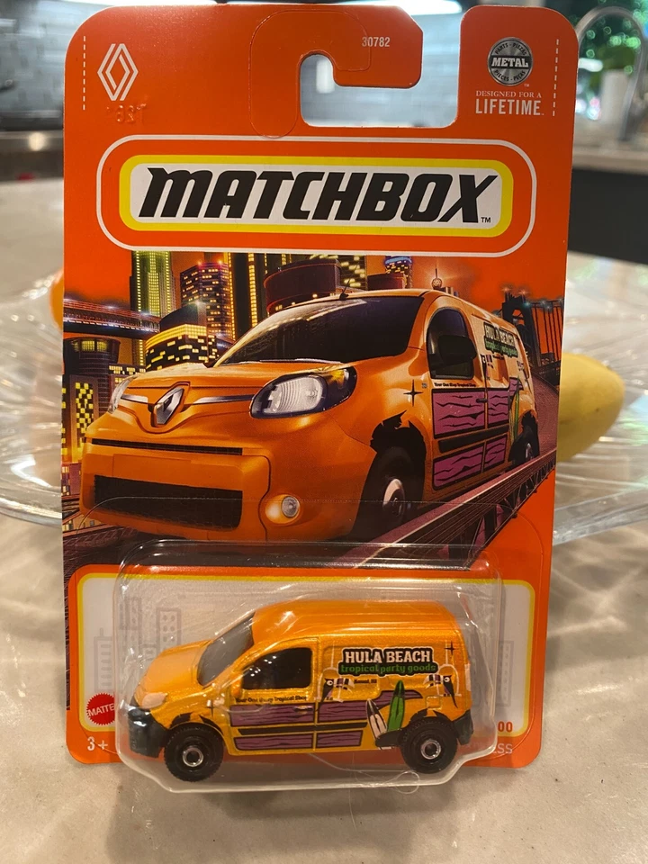 2024 Matchbox #92 Renault Kangoo Express ORANGE METALLIC | HULA BEACH - Image 1 of 1