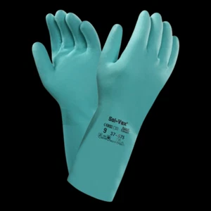 12 Paar ANSELL ALPHA TEC SOLVEX Chemikalienschutzhandschuh 37-675 - Handschuh - Bild 1 von 1