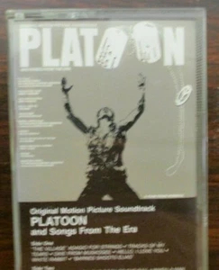 Platoon Cassette, Original Motion Picture Soundtrack, 1986, Excellent Condition! - Picture 1 of 4