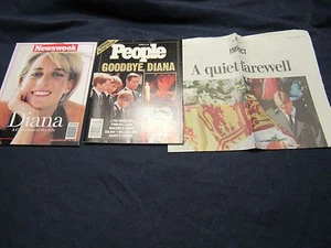1997 PRINCESS DIANA MAGAZINES AND BONUS - Picture 1 of 4