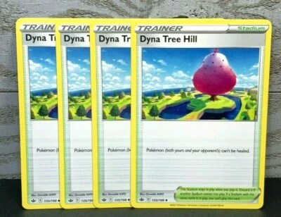 Dyna Tree Hill 135/198 Trainer Uncommon Pokemon Card Chilling Reign - Image 1 of 4