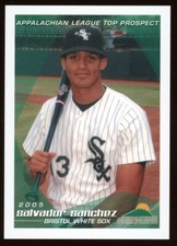2005 Grandstand Bristol White Sox SALVADOR SANCHEZ RC WHITE SOX NEW YORK NY