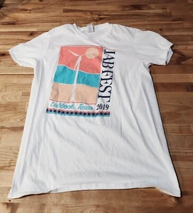 Camisa Josh Abbott JAB FEST TEXAS Blanca Mediú Country Lubbock - Imagen 1 de 4